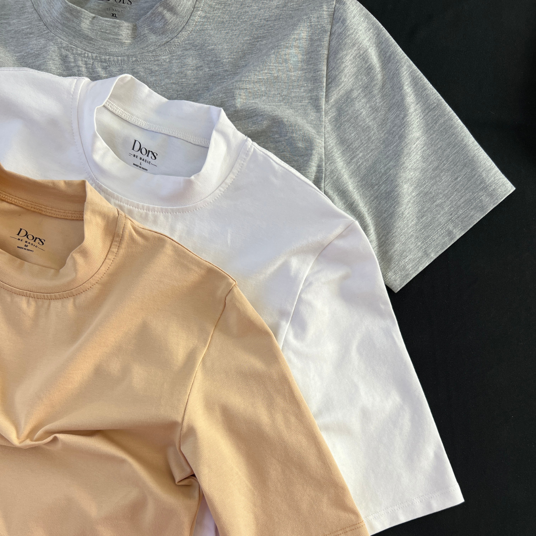 Double Layer - Women’s Basic Half Sleeve Shirt - Image 3