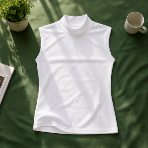 Dors Sleeveless basic white