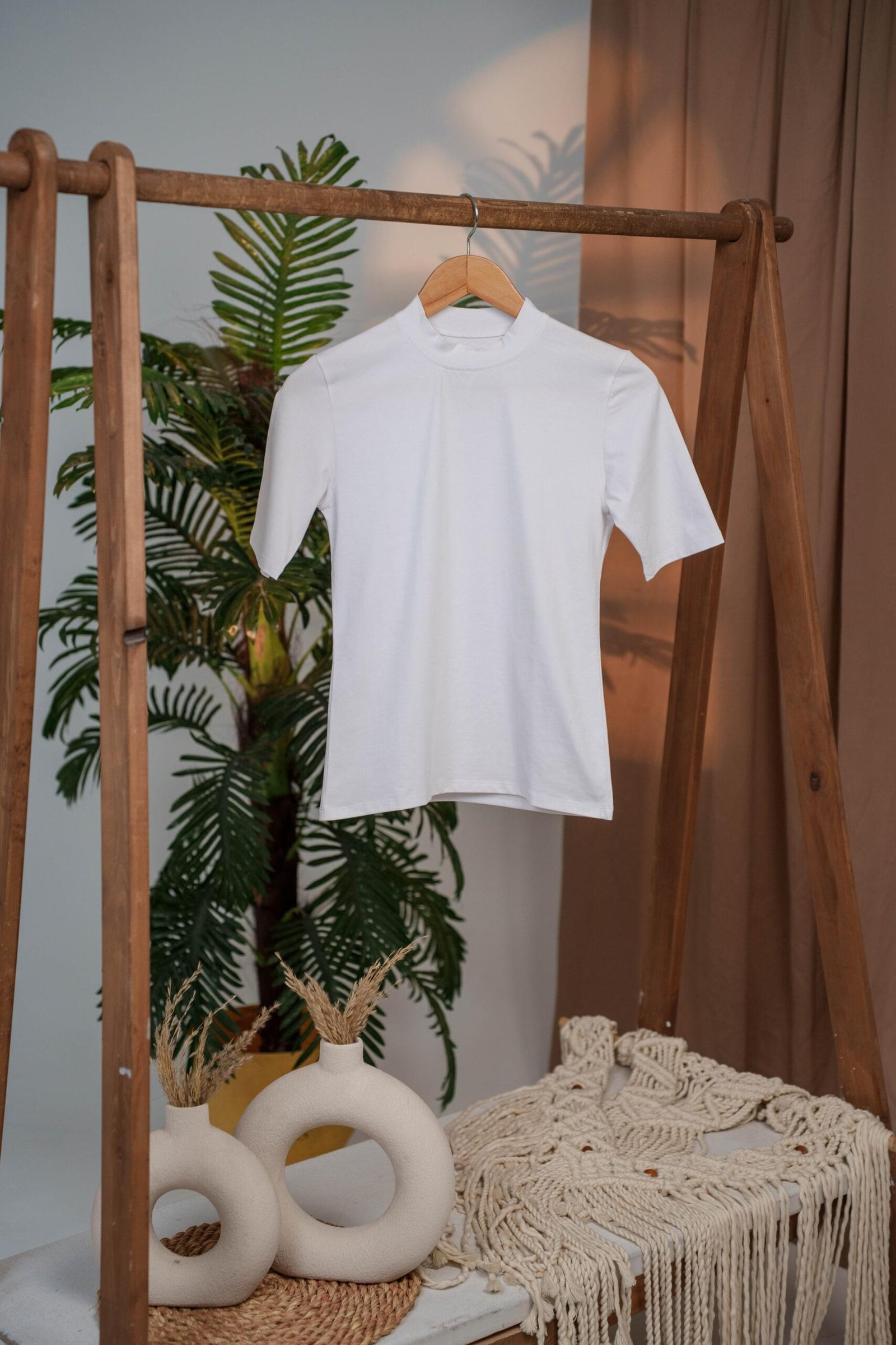 Dors Basic half sleeve white
