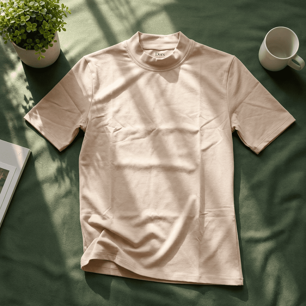 halfseleeve dors basic beige
