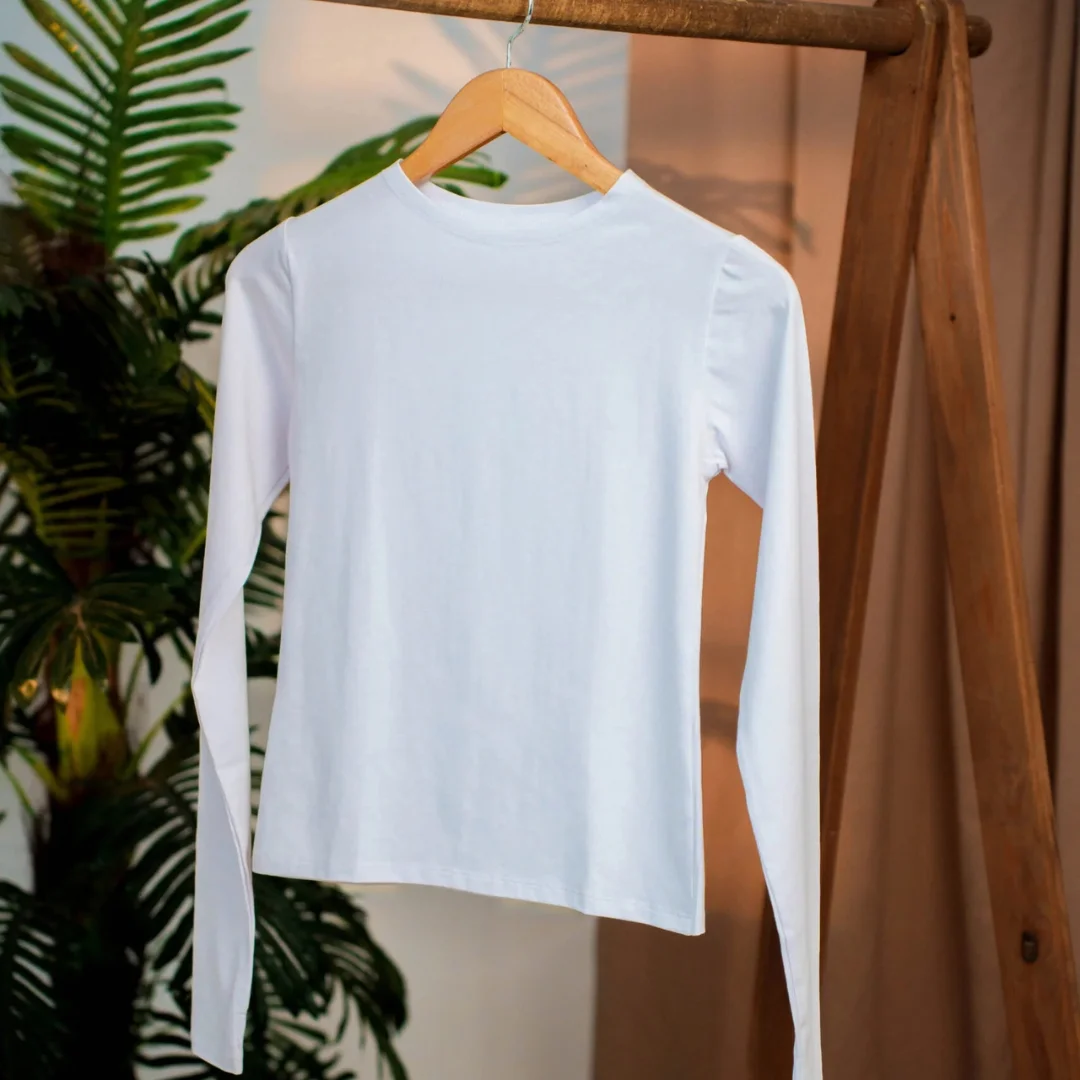 Double Layer - Woman's Basic Full Sleeve Shirt